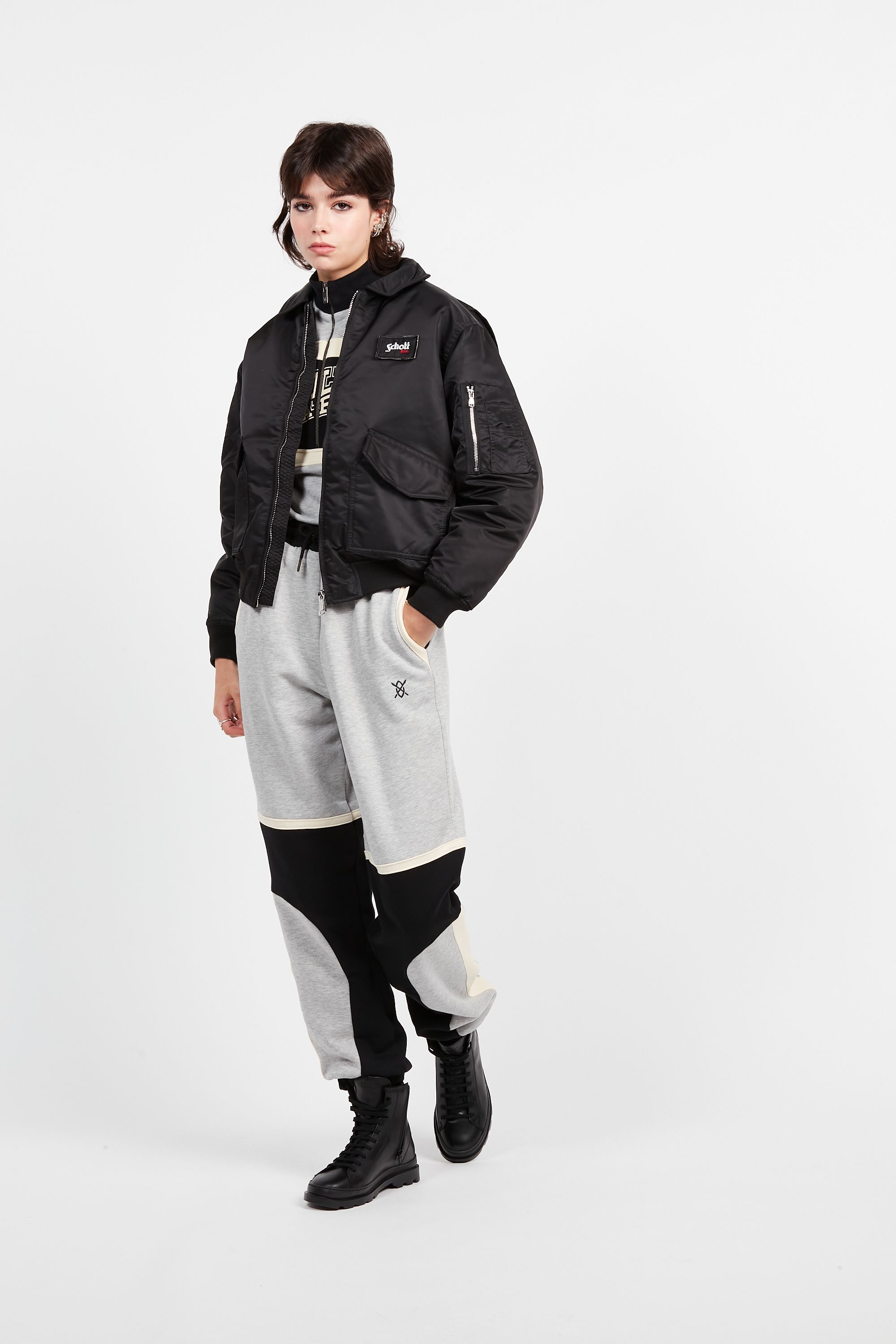 SCHOTT Blouson DANWRS Noir