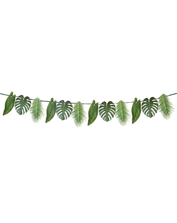Girlande PALM FIESTA (1,5m) in grün