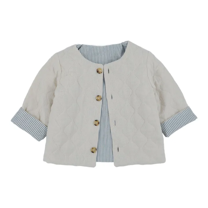 Loir Veste Sophie Réversible | Ecru