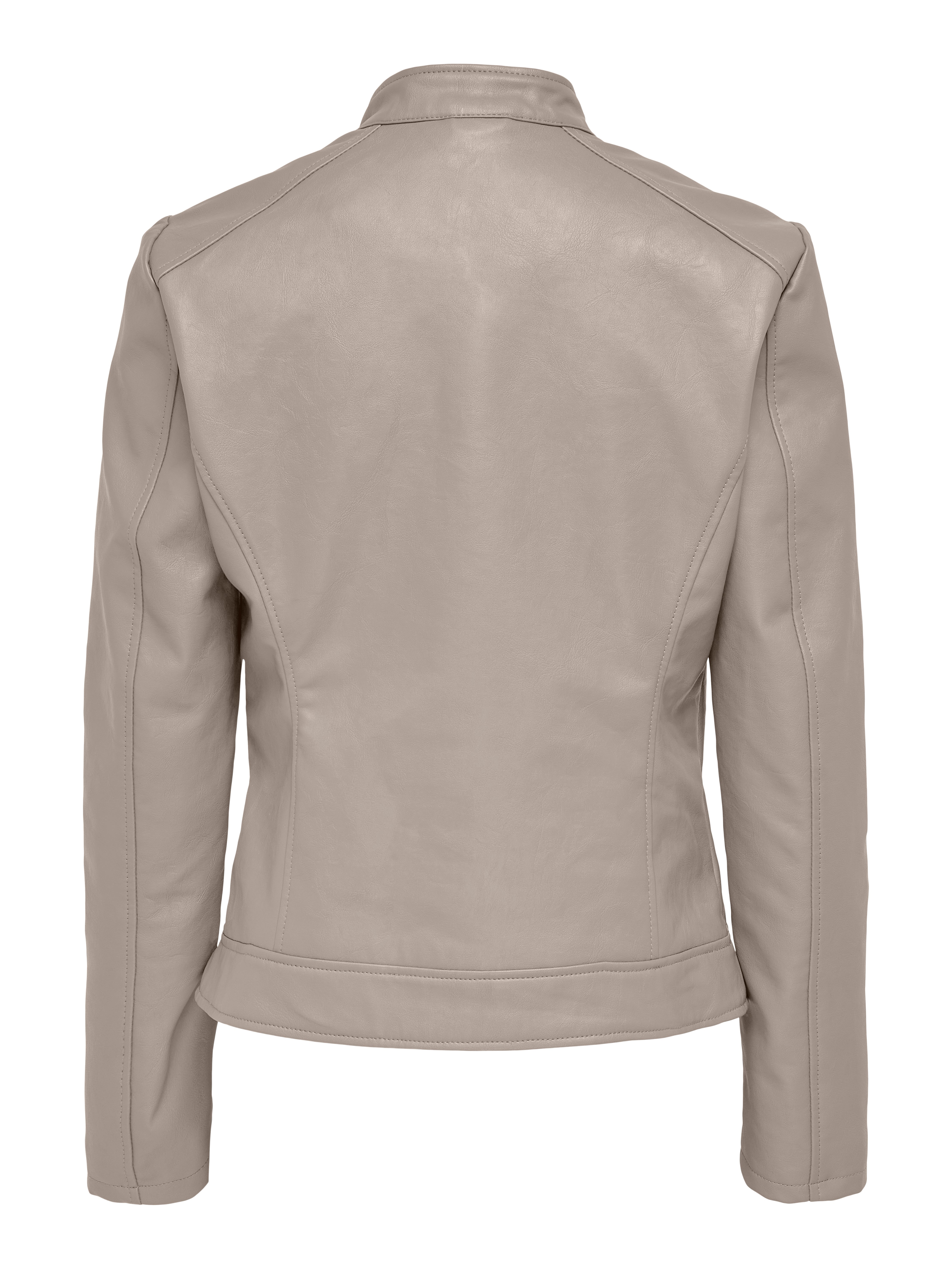 JDYEMILY Kunstlederjacke Chateau Gray