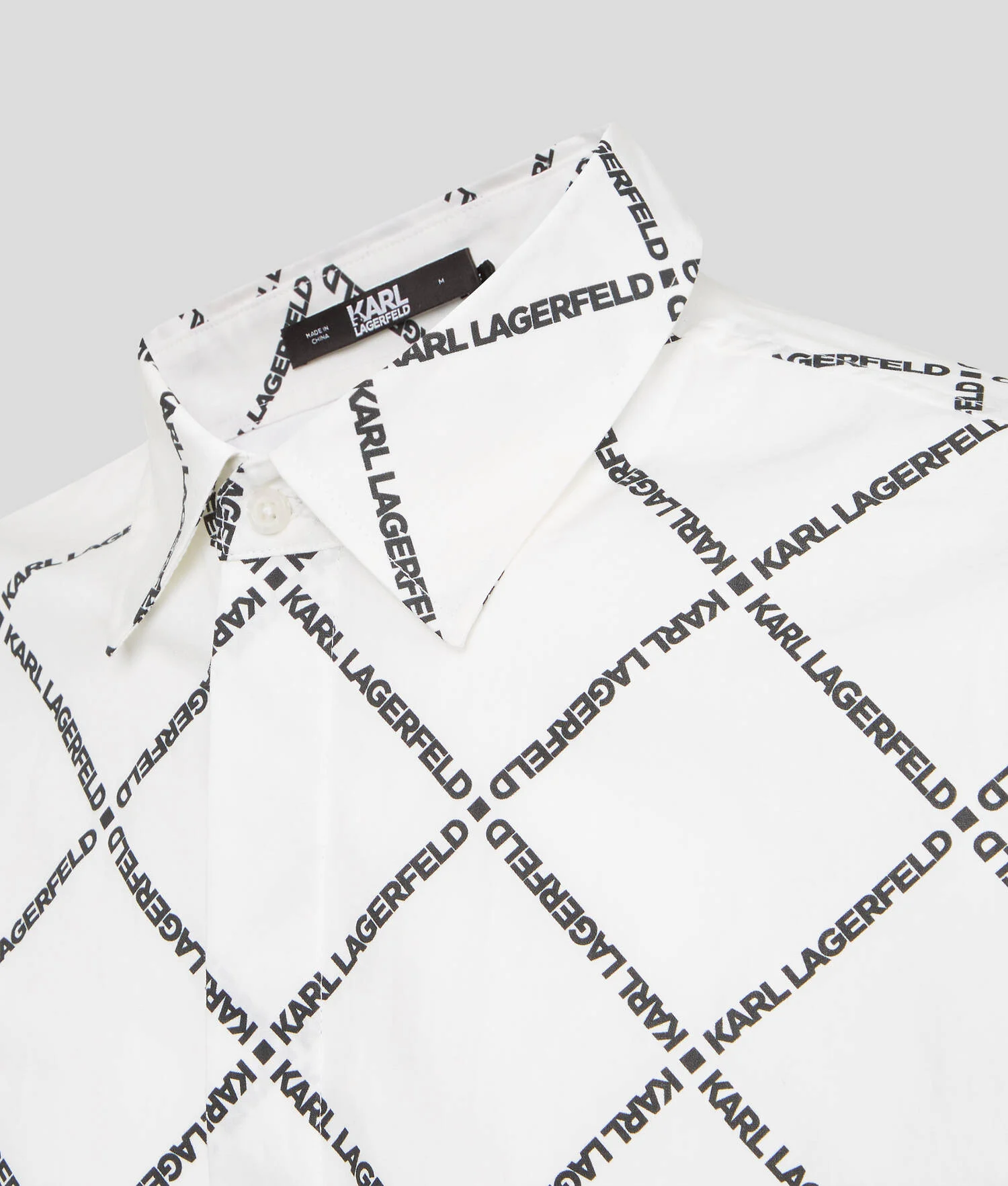 CHEMISE À LOGO KARL EN FORME DE LOSANGE