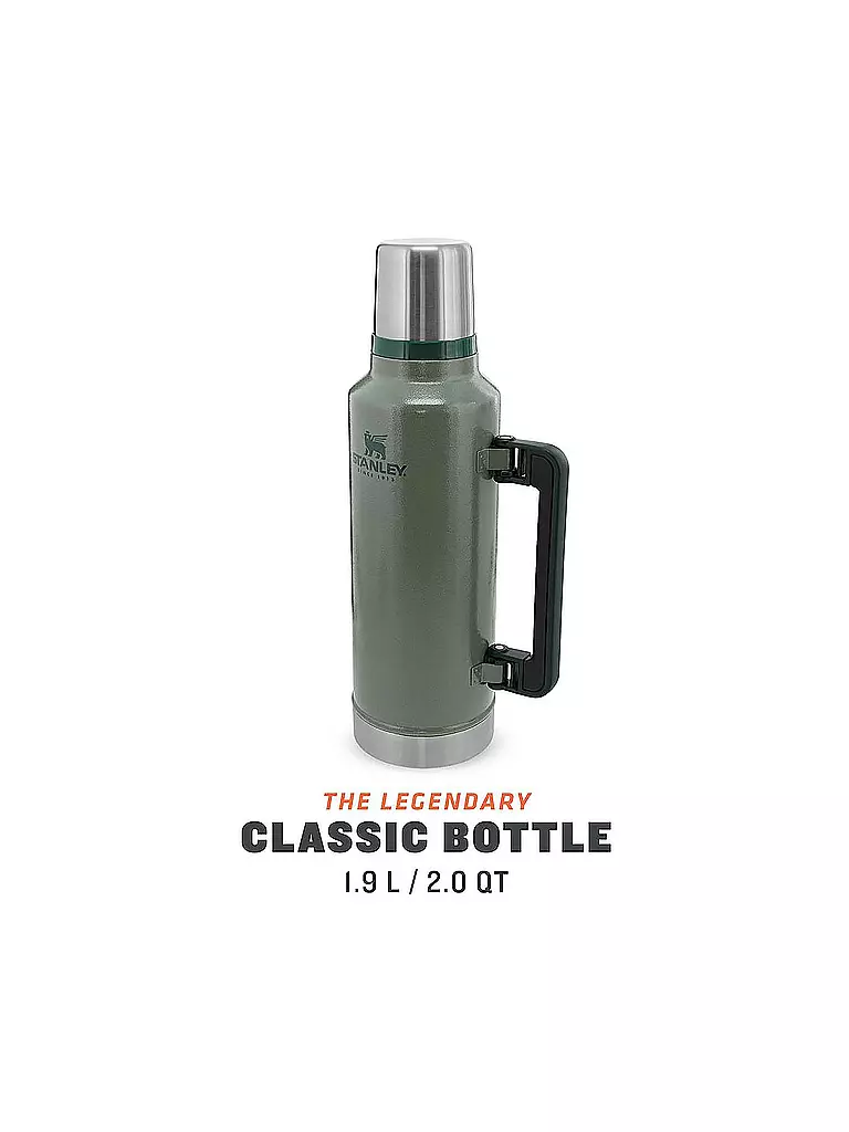 STANLEY Isolierflasche - Thermosflasche Classic Legendary Bottle 1,9l Grün olive