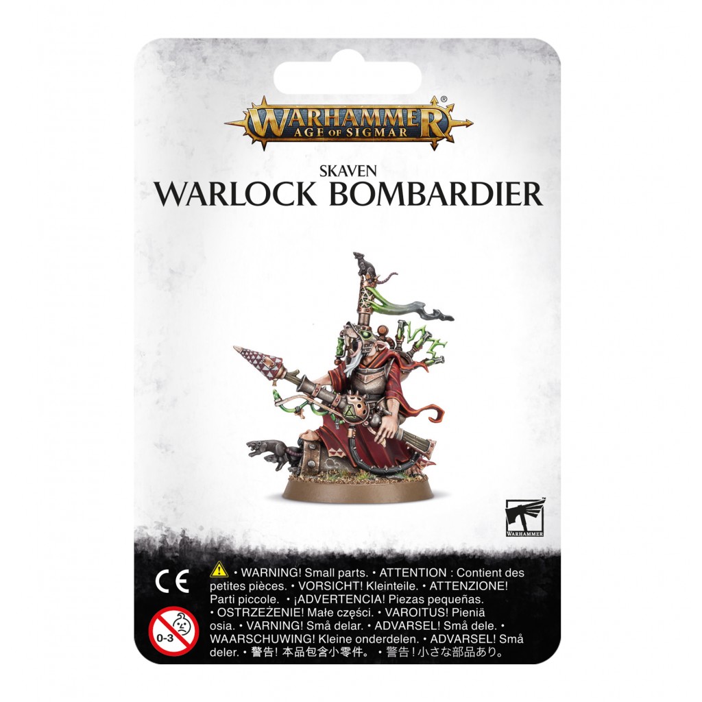 Age of Sigmar : Skavens - Warlock Bombardier
