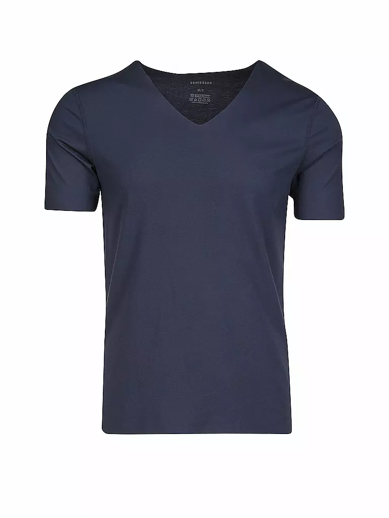 SCHIESSER T-Shirt blau
