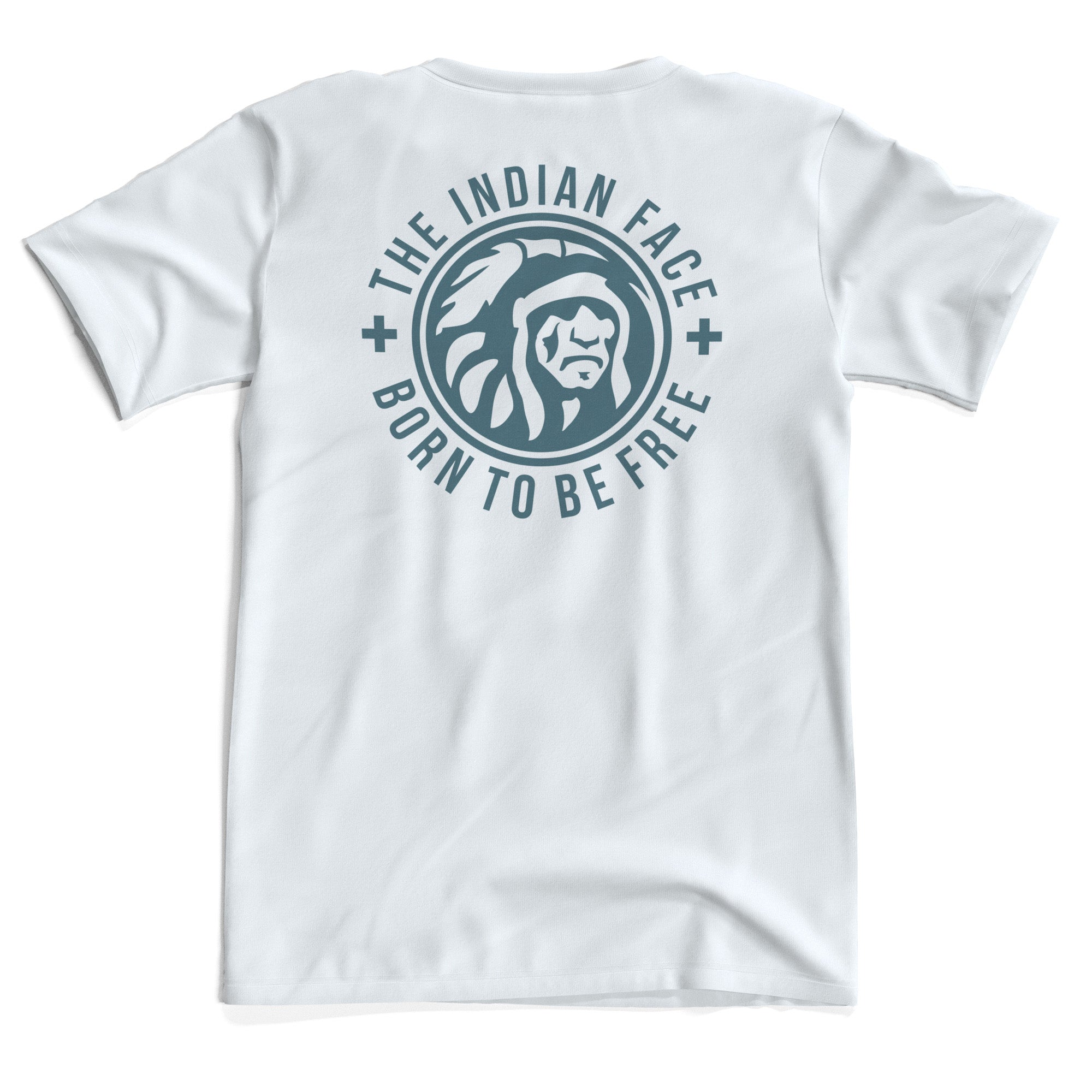 Camiseta icônica com o rosto indiano