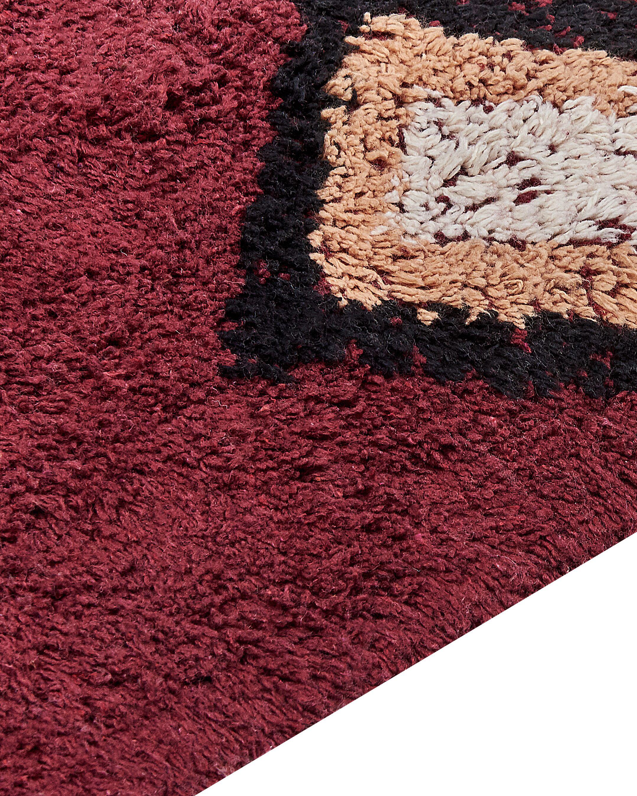 Vloerkleed SIIRT Rood 160 x 230 cm Katoen