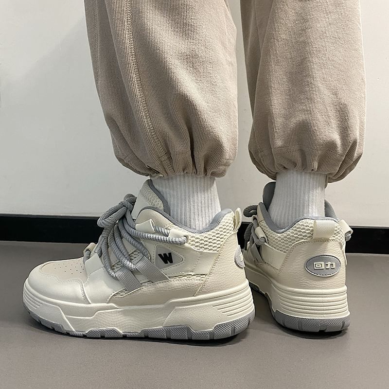 HANO - Platformpaneel Mesh Sneakers