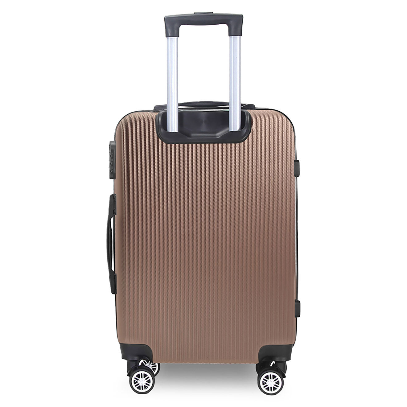 Maison Héritage 2 Valises 4 roues doubles Dauphine 50/70 cm rose doré