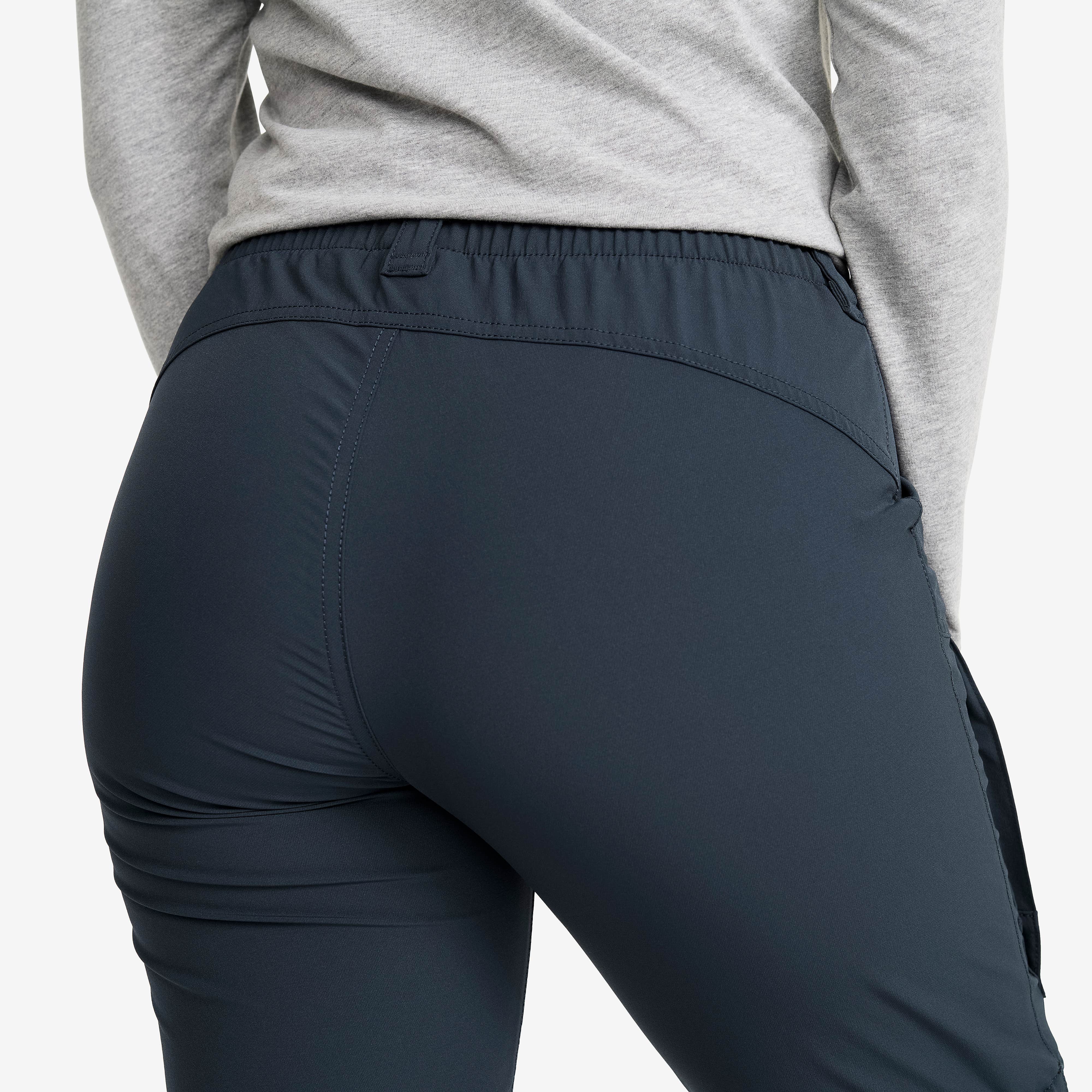 Range Pro Stretch Zip-off Pants Dame Blueberry/Black