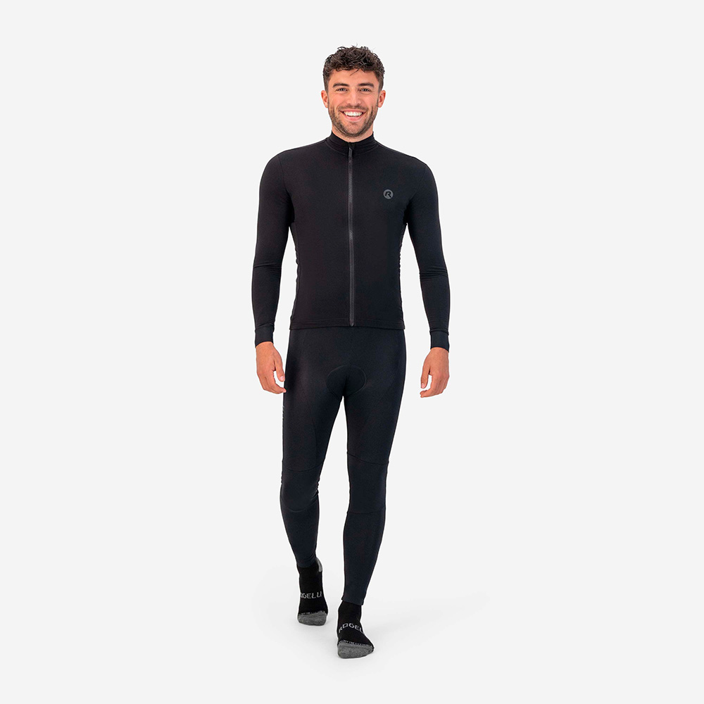 Rogelli Distance Langærmet Jersey Sort
