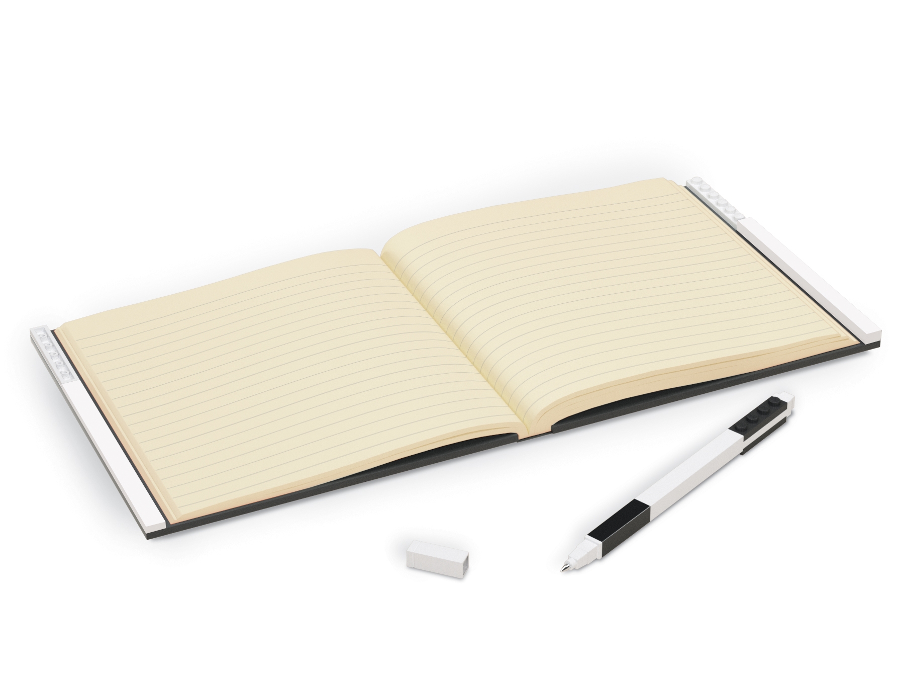 Caderno e caneta de tinta gel – preta 5007247