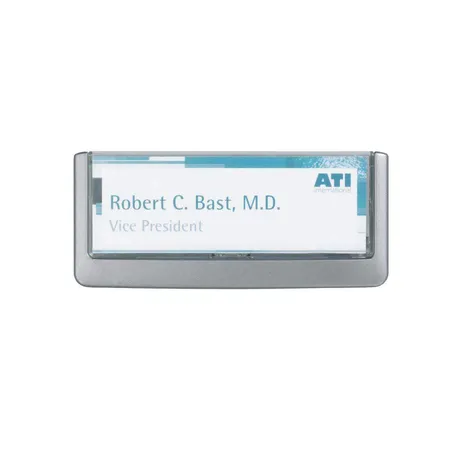 Durable 486037 Türschild Click Sign, 149 x 52,5 mm, graphit
