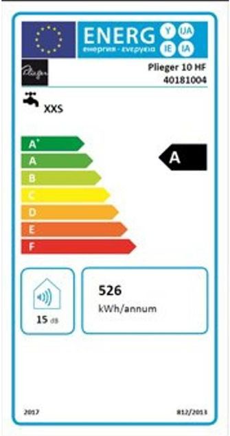 Plieger - Boiler - 10 Liter - Koper - Hotfill - 400 Watt - Energiebesparend