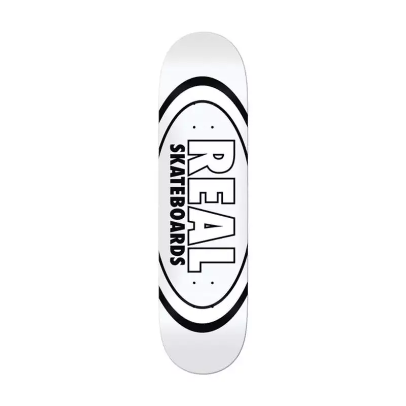 Plateau skate REAL SKATEBOARDS Team Classic Oval 8.38