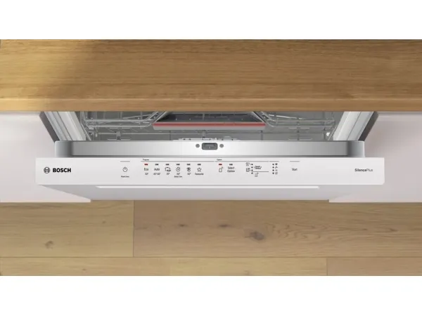 Bosch Serie | 4 SMP4HCW03S - Opvaskemaskine - til indbygning - Wi-Fi - Niche - bredde: 60 cm - dybde: 55 cm - højde: 81.5 cm - hvid