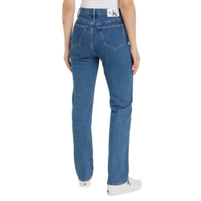 Jean femme High Rise Straight CALVIN KLEIN