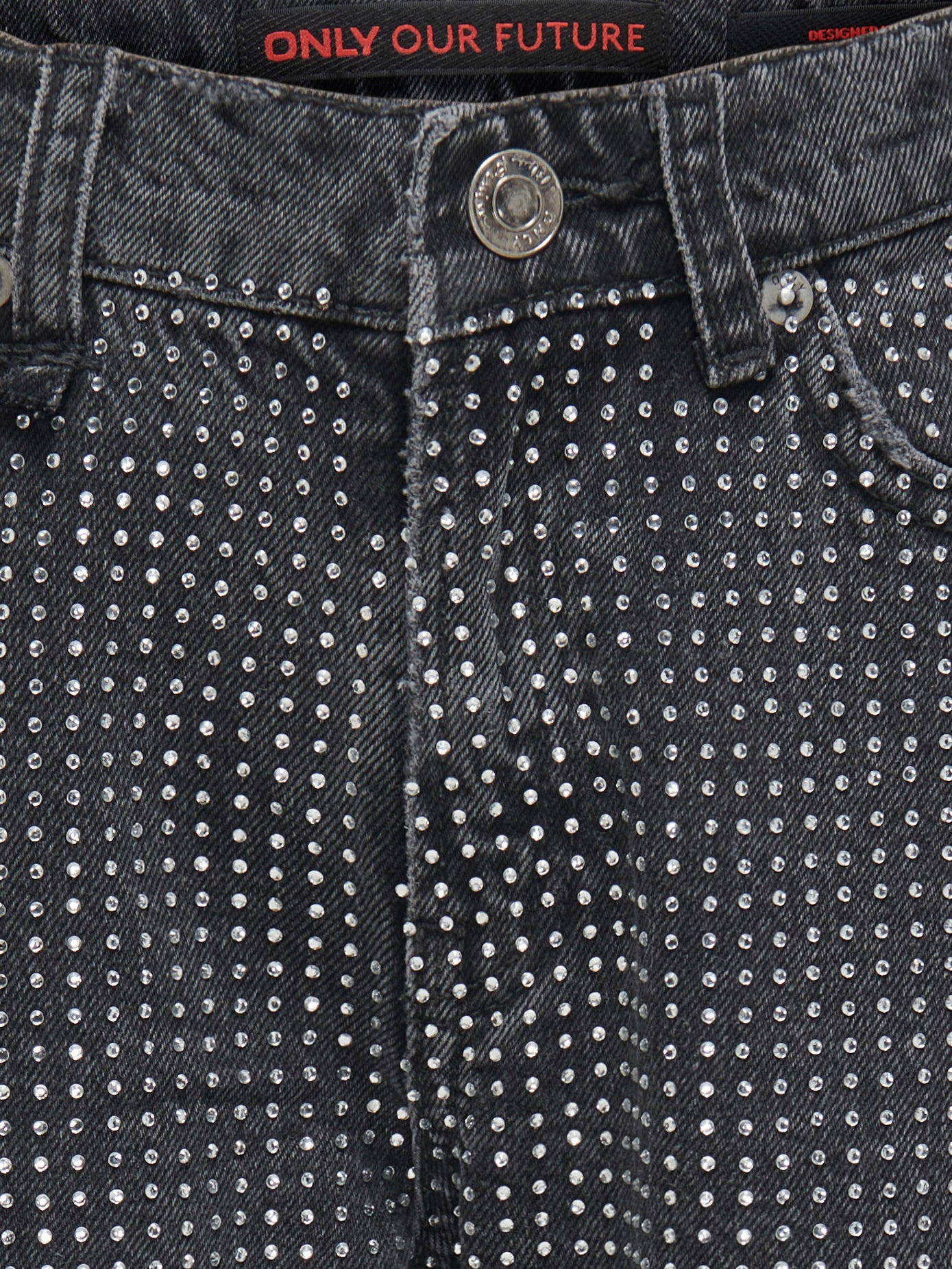 KOGHUDSON Weiter Beinschnitt Jeans Grey Denim
