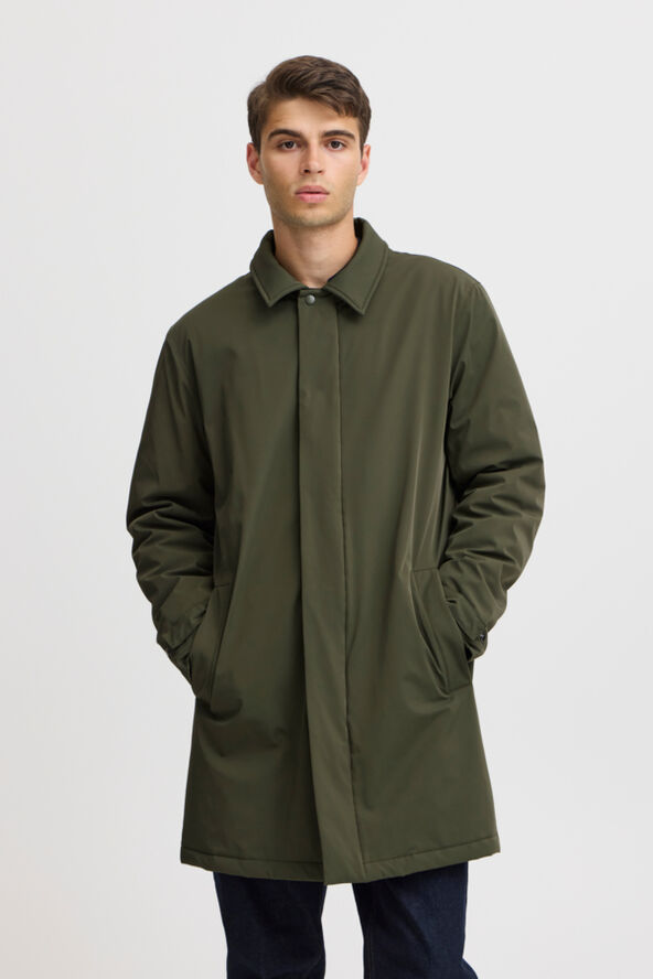 Casual Friday CFCLARK 0152 padded trench coat Deep depths