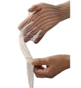 Hekanet Netverband elastisch nr.2 hand/onderarm (1 stuk)