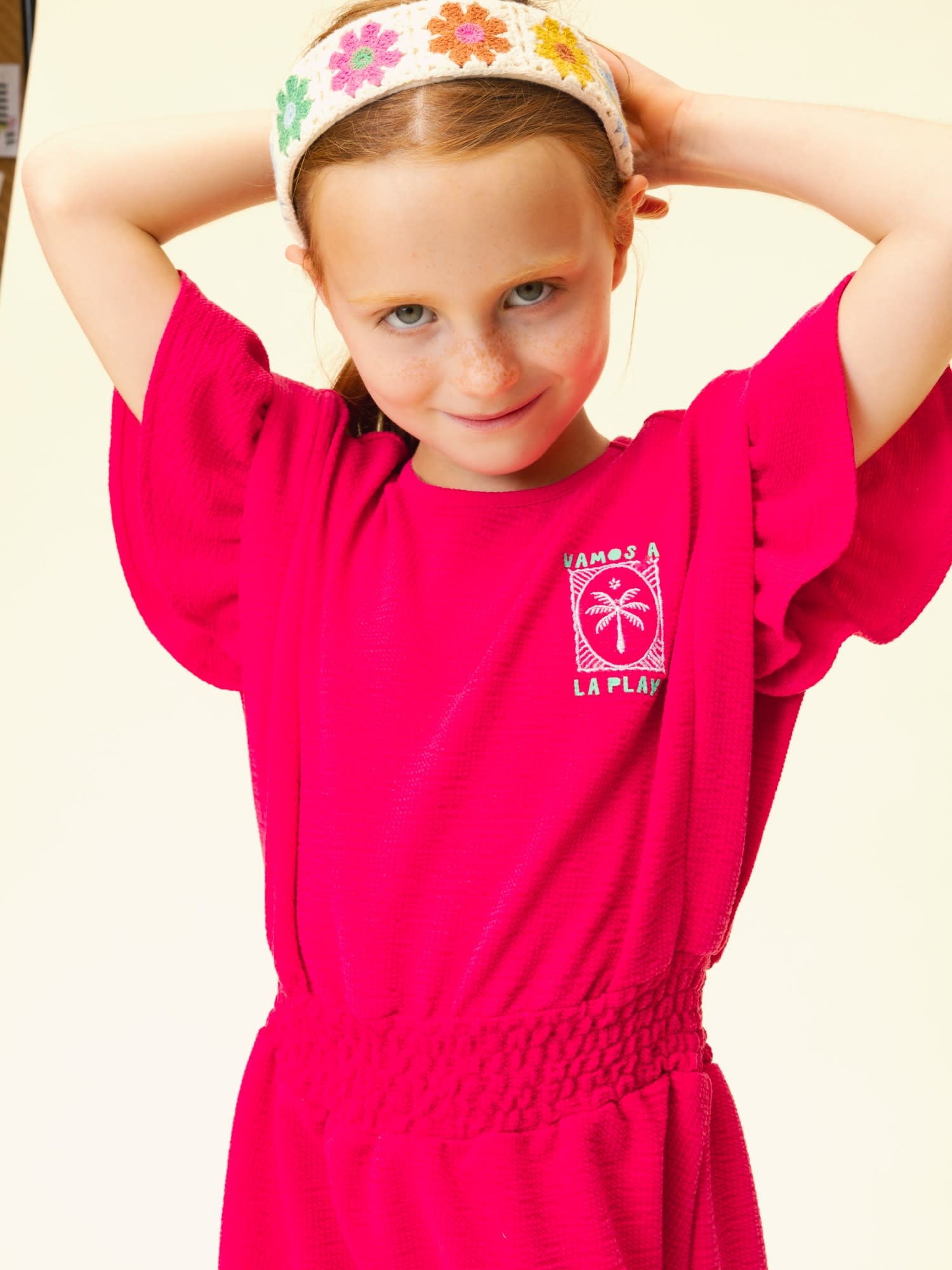 Looxs Looxs little dress ss warm pink