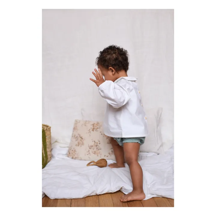 Lililotte Exclusivité Lililotte x Smallable - Blouse Octave | Blanc cassé
