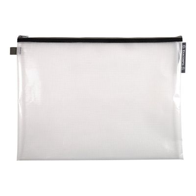 Exacompta - Pochette à fermeture éclair en plastique souple - A3 - disponible dans différentes couleurs