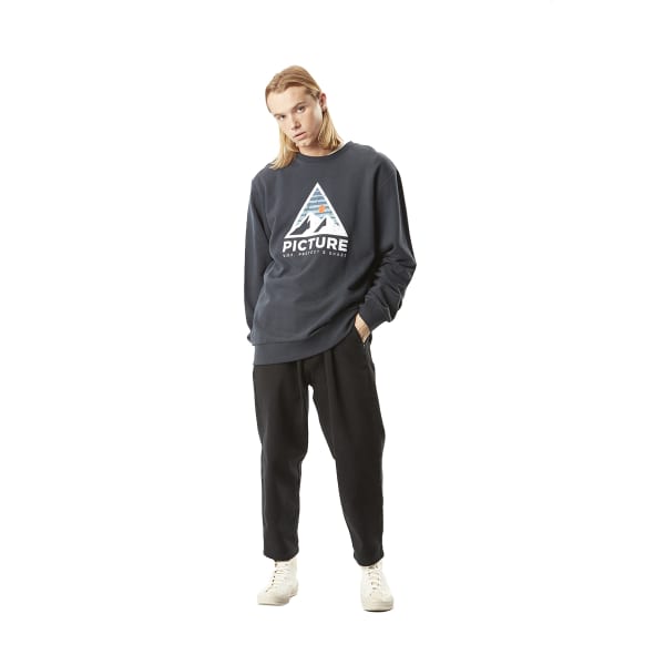 Sweatshirt PICTURE AUTHENTIC CREW M DARK BLUE