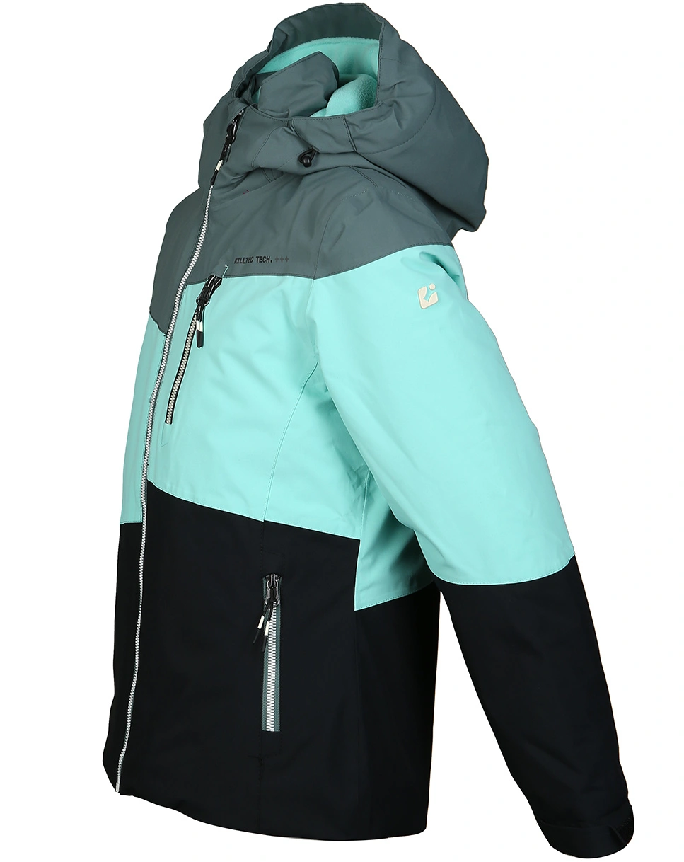 Funktionsjacke KOW 170 GRLS in dunkel peppermint