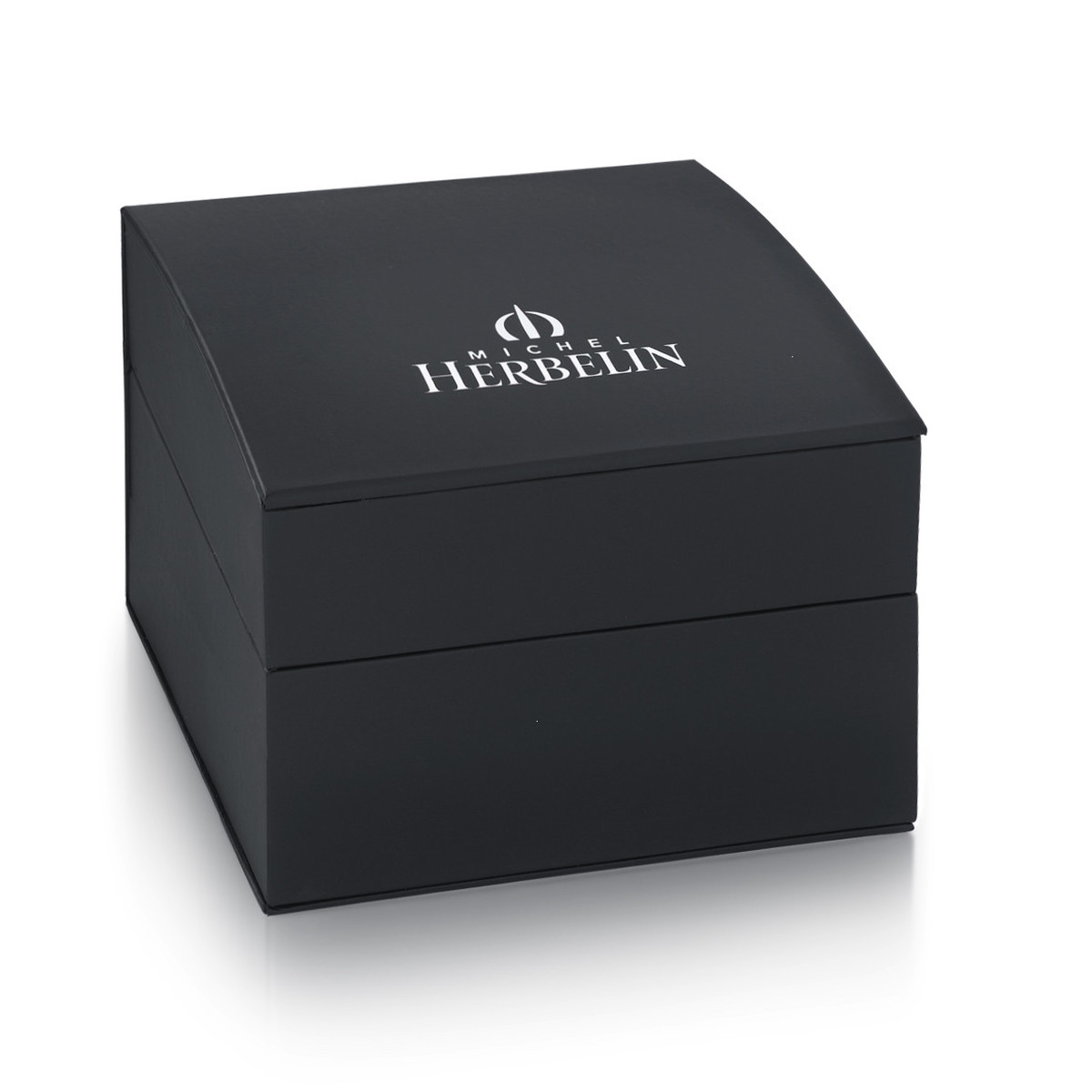 Montre Herbelin Classique homme acier bracelet cuir noir
