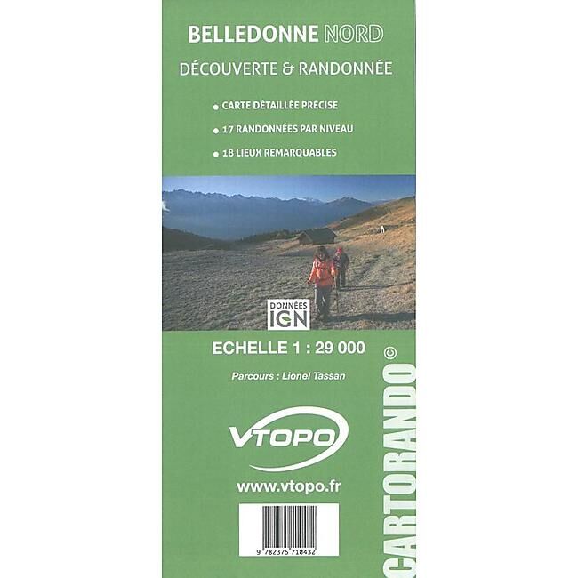 CARTE BELLEDONNE NORD D