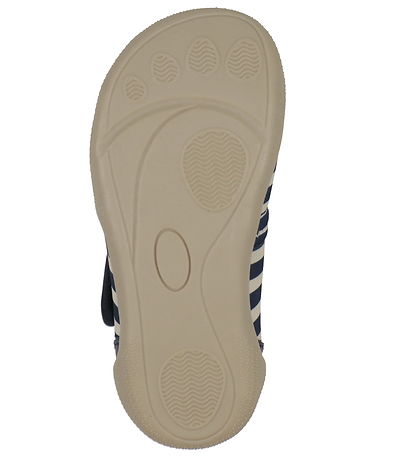 Wheat Bådesko - Wavey - Indigo Stripe