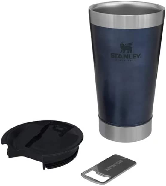Copo t&eacute;rmico de cerveja com tampa Stanley|473ml