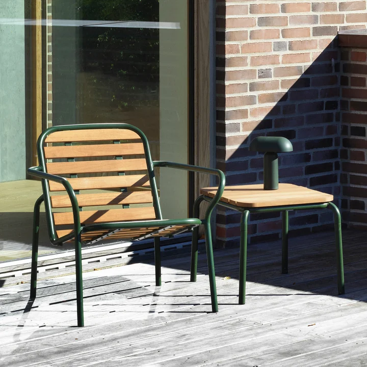 Normann Copenhagen - Vig Outdoor Lounge Chair, schwarz