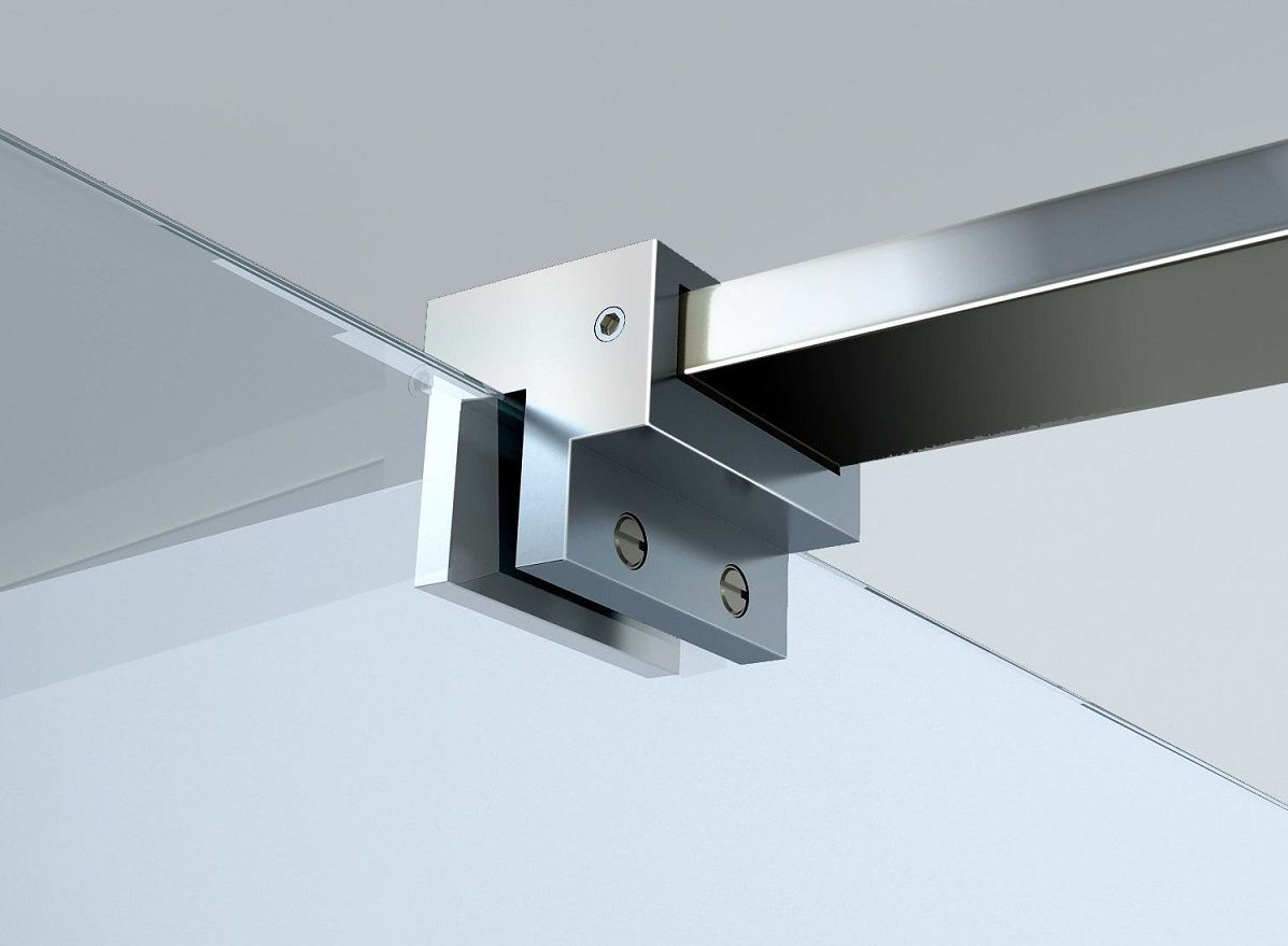 Mueller Private douchewand melkglas 90x200cm 10mm Anti-kalk