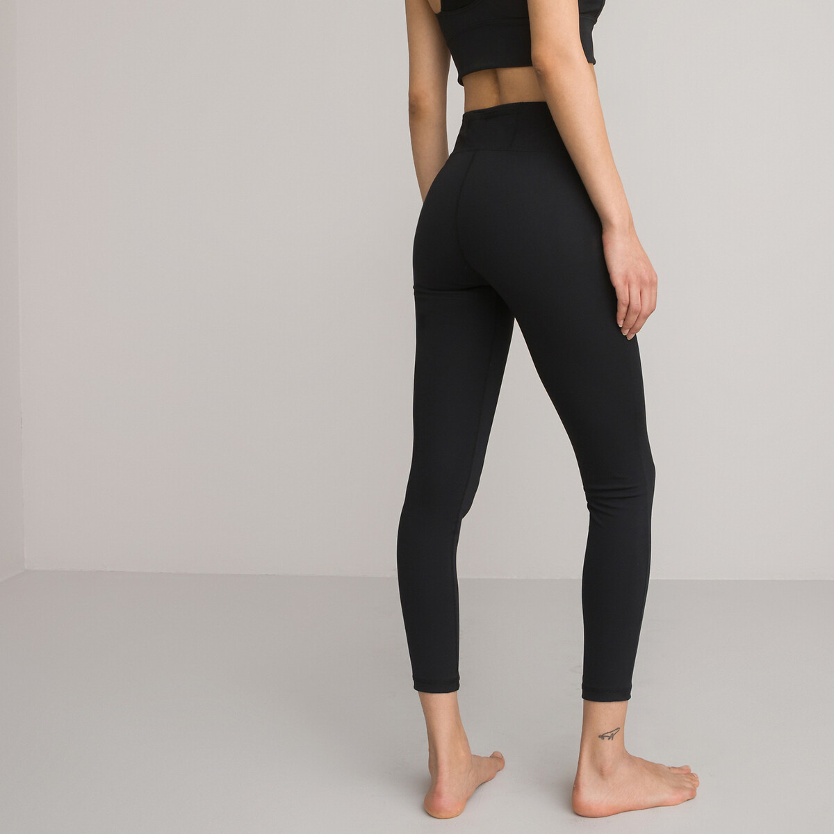 COLEÇÕES LA REDOUTE<br>Leggings de ioga, cintura alta