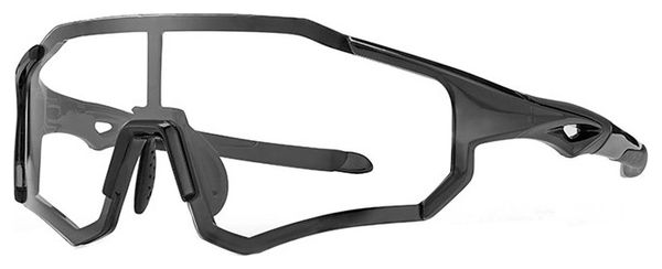 Lunettes de cyclisme photochromiques Rockbros 10181 UV400 - Noir