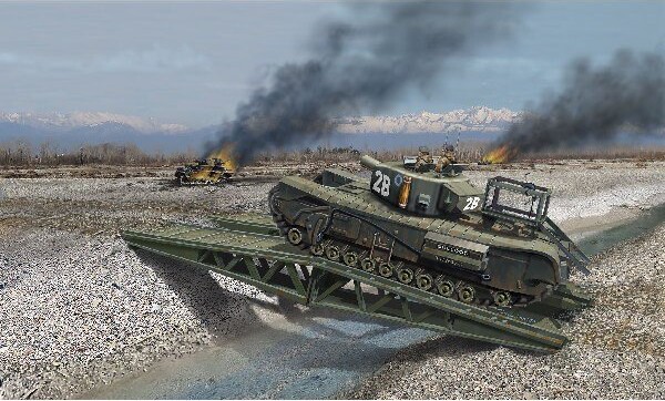 Revell - Churchill A.V.R.E. Tank Byggesæt - 1:76 - Level 4 - 03297