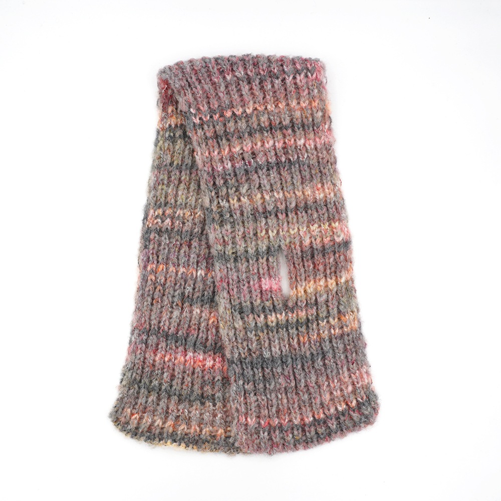 MAXIMO Strickschal , Wollanteil, Steckschlaufe, Farbverlauf