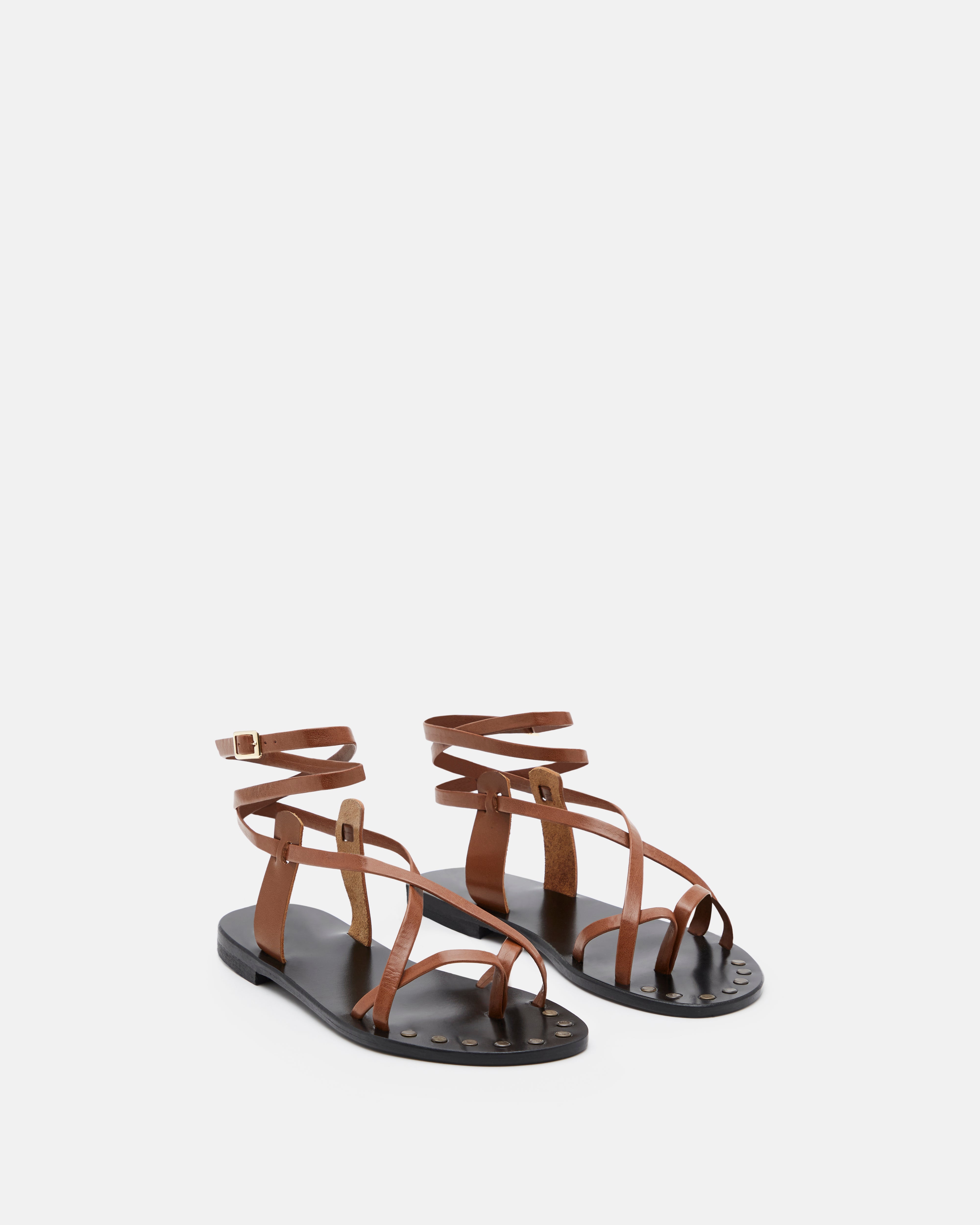 SANDALES MYA COGNAC