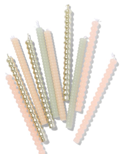 bougies de gâteau botanique lot de 10