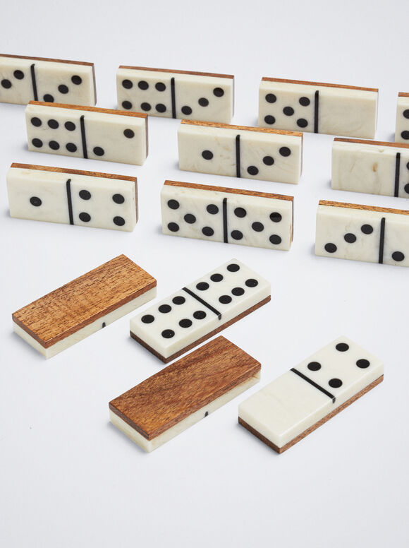 Conjunto de dominós - Branco
