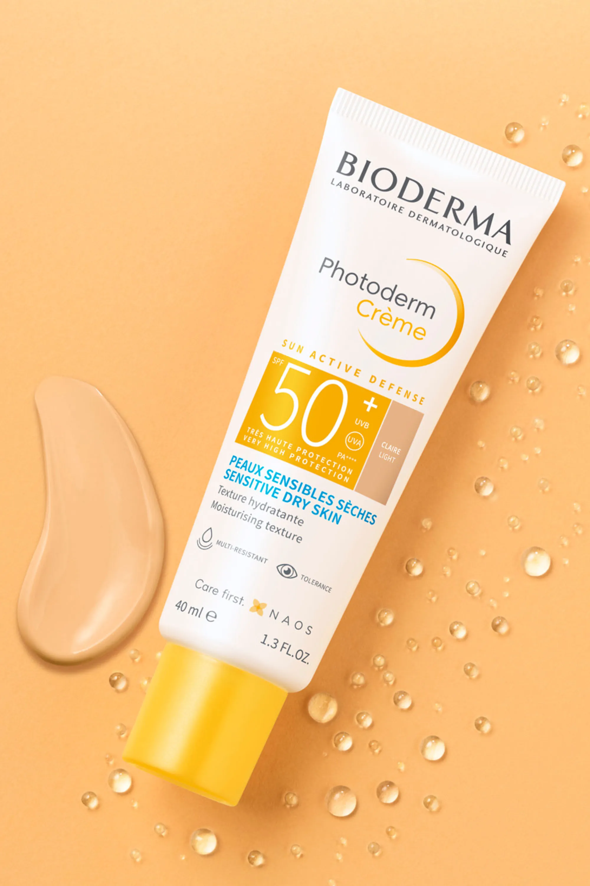 Bioderma Crème solaire teintée claire SPF50+ Photoderm-40 ml