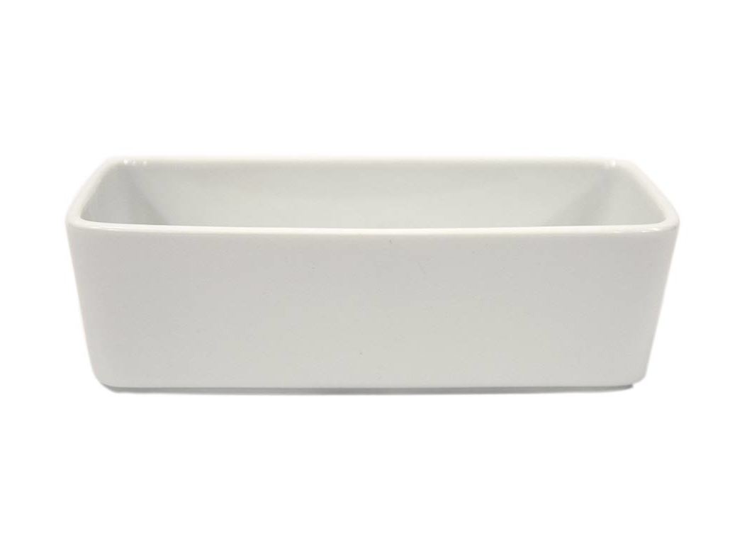 TAÇA PORCELANA ACTUEL RECTANG BRANCO 35CL