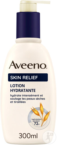 Aveeno Skin Relief Body Lotion Hydratante Flacon Pompe 300ml