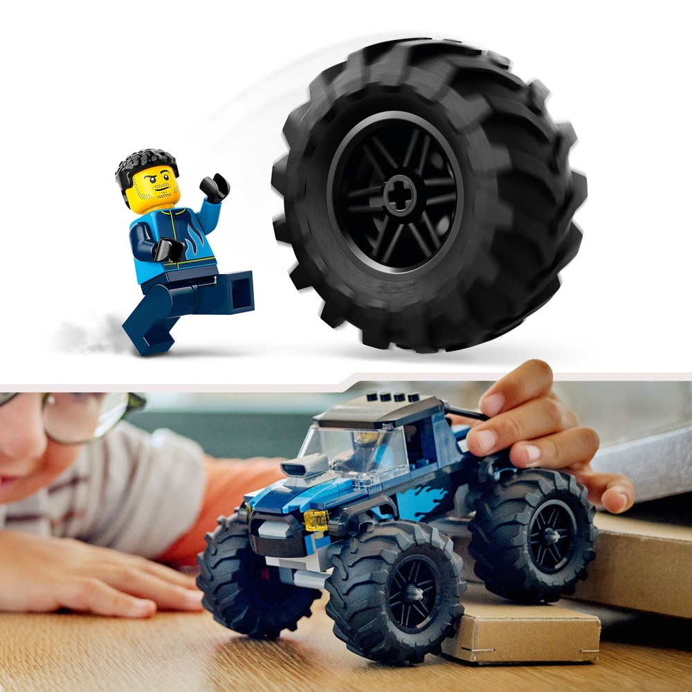 LEGO City 60402 Blauer Monstertruck Spielzeugfahrzeug-Spielset