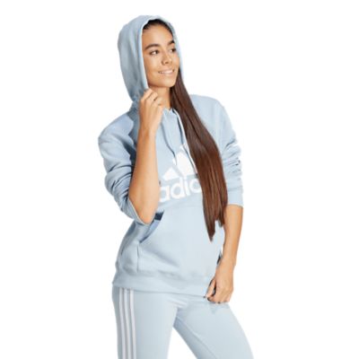 Adidas SportswearEssentials Big Logo Regular Hoodie - hellblau