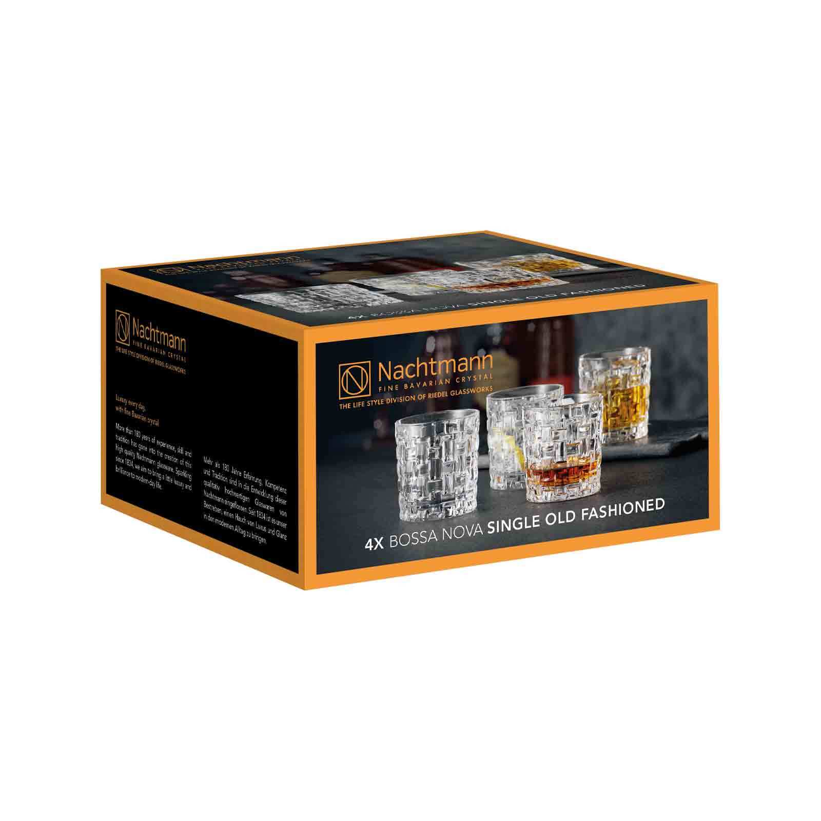 Nachtmann Whiskygläser Bossa Nova 235 ml 4er Set