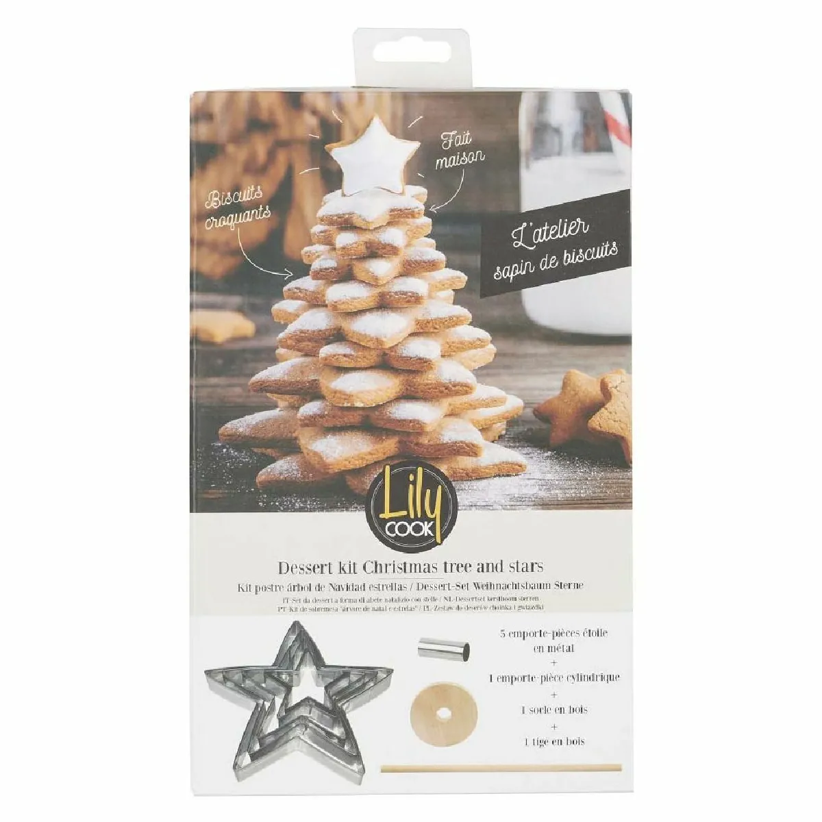 Lily Cook Coffret à Biscuits - Noël