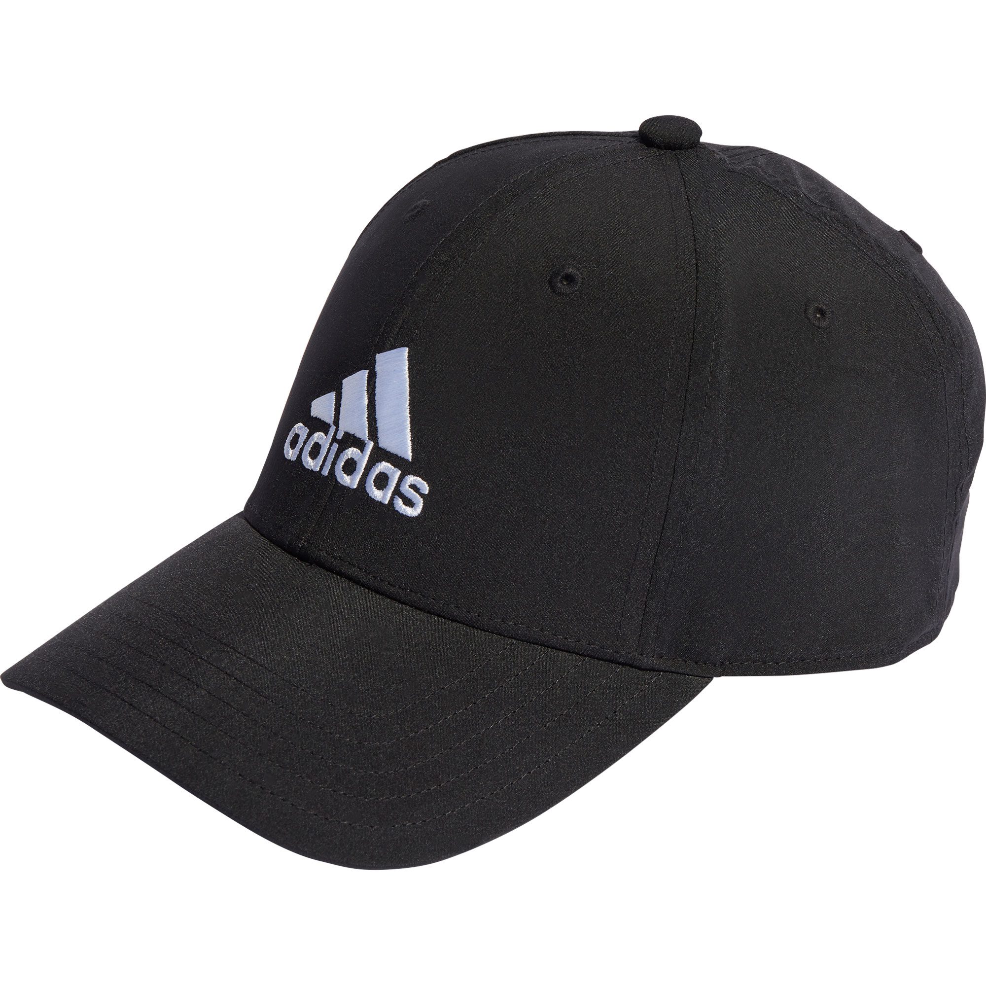 adidas Embroidered Logo Lightweight Baseball Kappe Kinder schwarz