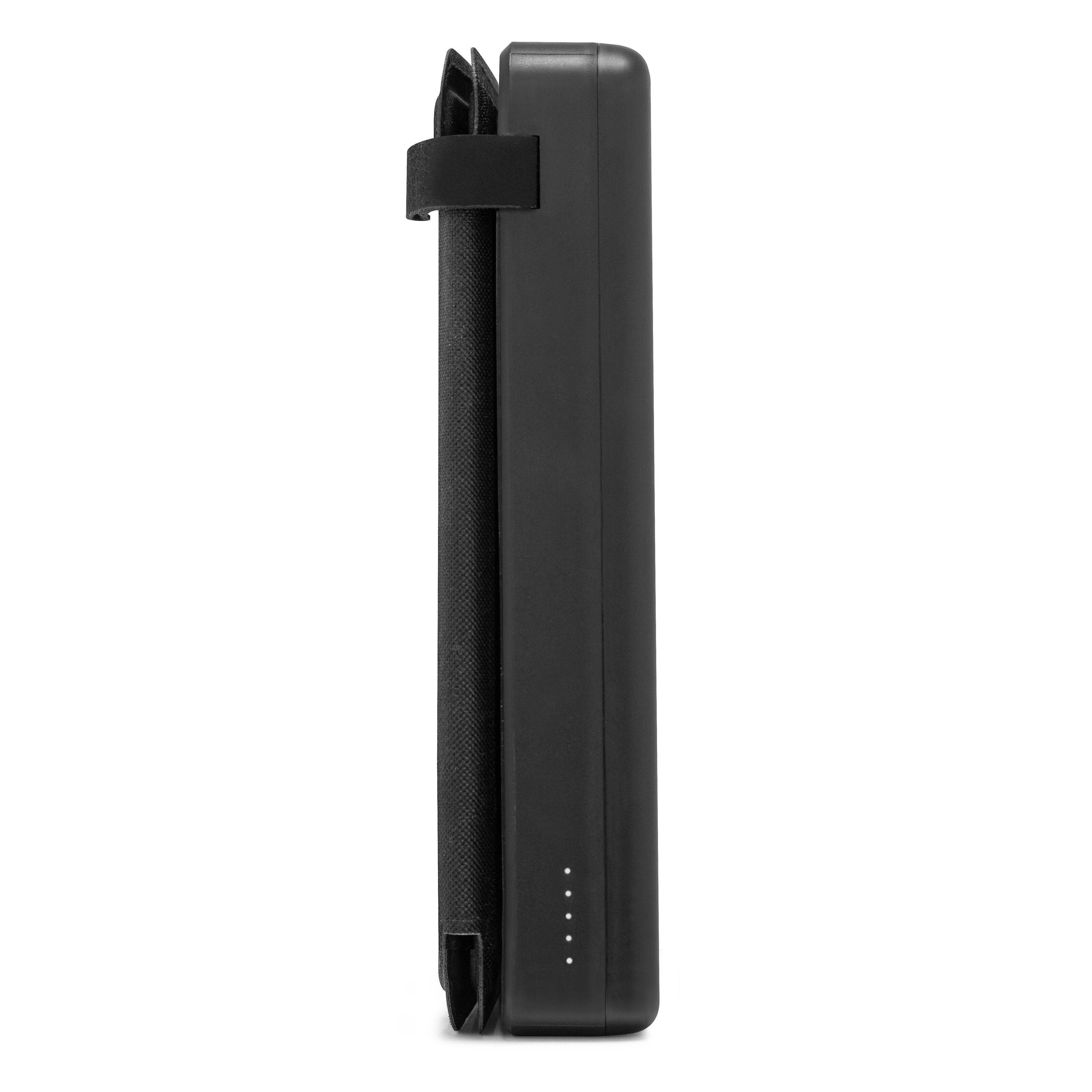 Linocell Powerbank med solcellelading 16 000 mAh